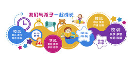 幼儿园文化墙 学校文化墙