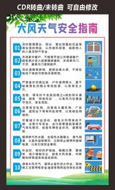 大风天气防灾减灾宣传