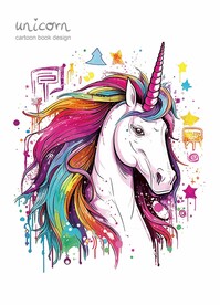 独角兽本本封面设计