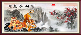 国画老虎