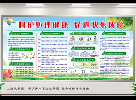 心理健康宣传栏