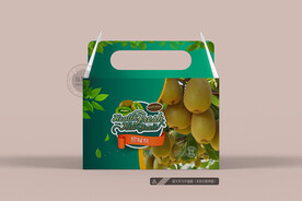 猕猴桃包装 平面图