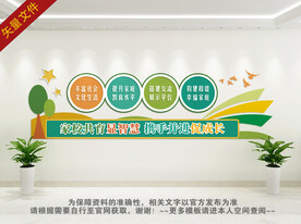 家校教育文化墙