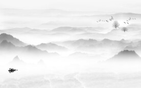 人气 新传灰色山水 TiF分层