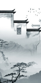 淡雅 新高端玄关画 tiF分层