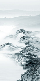 清晰 新简约玄关画 tiF分层