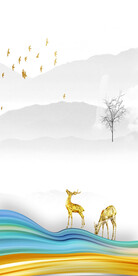 爆款 奢雅玄关新画 TiF分层