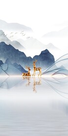 中式 人气玄关新画 TiF分层