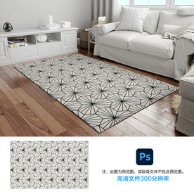 轻奢复古地毯脚垫