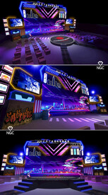 舞美设计 街舞 赛博朋克