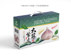 紫皮大蒜包装