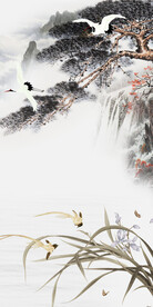 新品 简约新玄关画 Tif分层