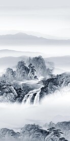 人气 简约新玄关画 Tif分层