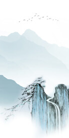 意境 新清晰玄关画 Tif分层