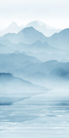 蓝色 爆款高端玄关 Tif分层