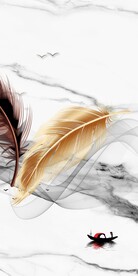 现代 最新中式玄关 Tif分层