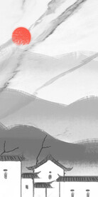 高雅 中式意境玄关 Tif分层