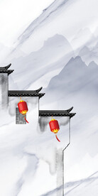 清晰 意境新款玄关 Tif分层