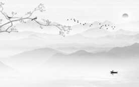 人气 高端简约山水 TiF分层