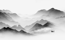 大气 高端高档山水 tif分层