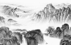 新传 灰色新山水画 TiF分层