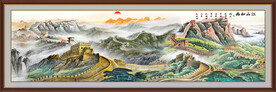 巨幅长城国画
