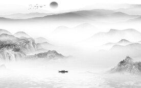 新款 高端灰色山水 TiF分层