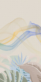 羽毛 北欧高档玄关 TiF分层