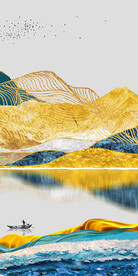 简约 清晰新玄关画 Tif分层