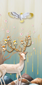 高清 奢华北欧玄关 TIF分层