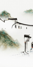 爆款 新高档玄关画 Tif分层