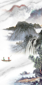 高档 清晰新玄关画 tif分层