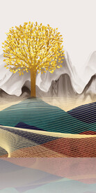 意境 中式清晰玄关 Tif分层