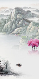 新款 中式清晰玄关 Tif分层