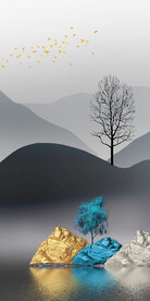 新品 极简高档玄关 TIF分层