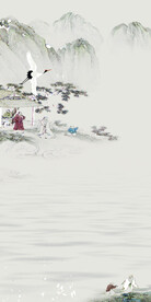 古风 高雅高清玄关 TIF分层