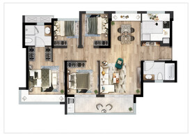 户型图 家配图 洋房图图片