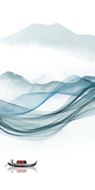 意境 中式现代玄关 TiF分层