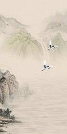 高端 中式现代玄关 TiF分层