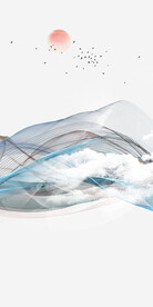 高端 玄关意境新画 Tif分层