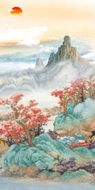 新款 玄关意境新画 Tif分层