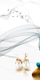 高端 玄关极简新画 Tif分层