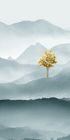 简约 玄关极简新画 Tif分层