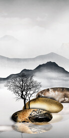 简奢 玄关高端新画 Tif分层