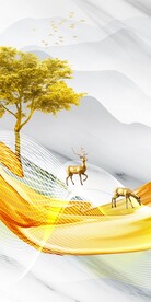 新款 玄关高端新画 Tif分层