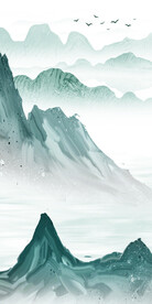 蓝色 新款高端玄关 Tif分层