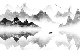 新品 中式爆款山水 TiF分层