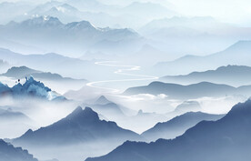 高清 中式爆款山水 TiF分层