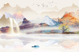 高雅 中式新品山水 TiF分层