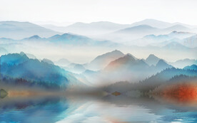 淡雅 简意新品山水 TiF分层